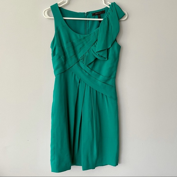 SALE‼️  BCBG silk cocktail dress in EUC - Picture 1 of 4